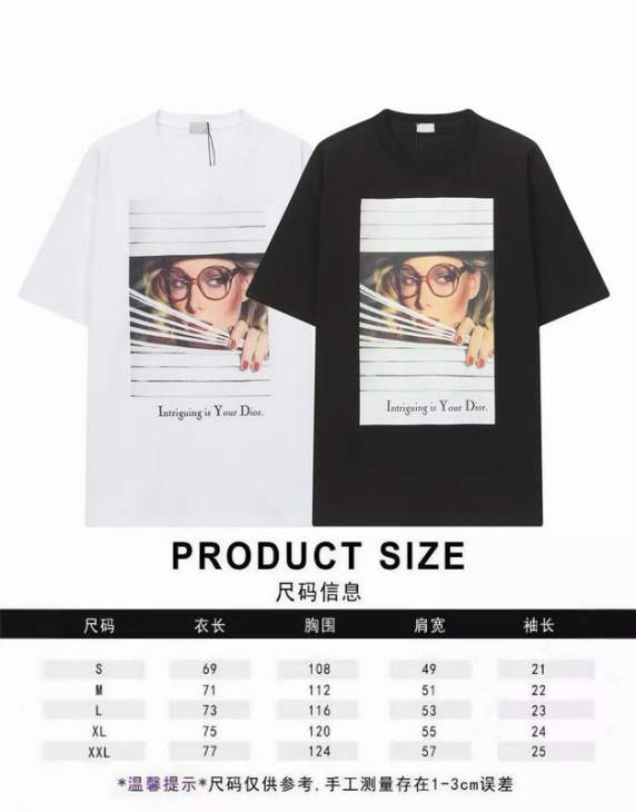 Dior T Shirts Short _SKUDiorS-2XL12dtrA67116154